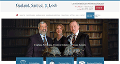 Desktop Screenshot of gsllaw.com